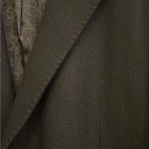 MACHO made in Spain Black Trench Coat Tailored Elegance - Picture 5 of 10